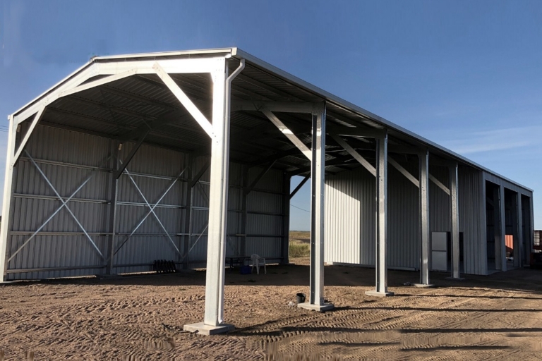 large farm shed outdoor